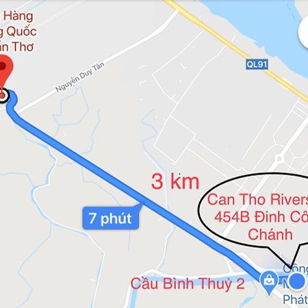 Can Tho Riverside Hostel Binh Thuy Eksteriør billede