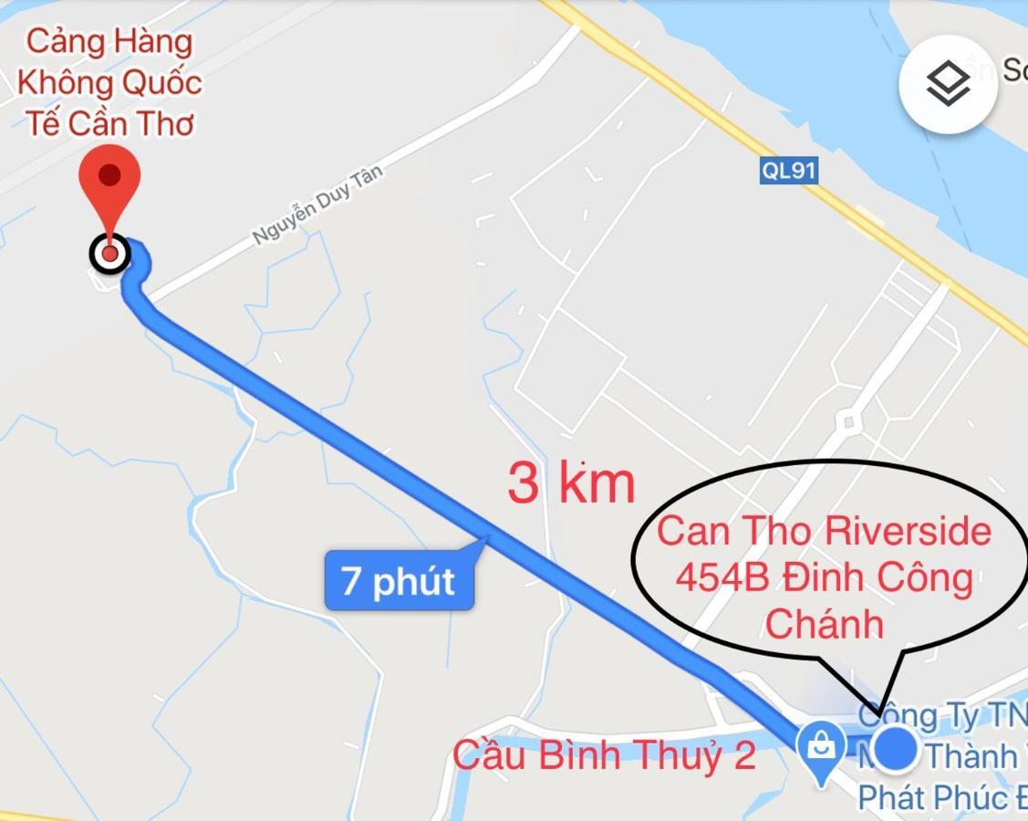 Can Tho Riverside Hostel Binh Thuy Eksteriør billede